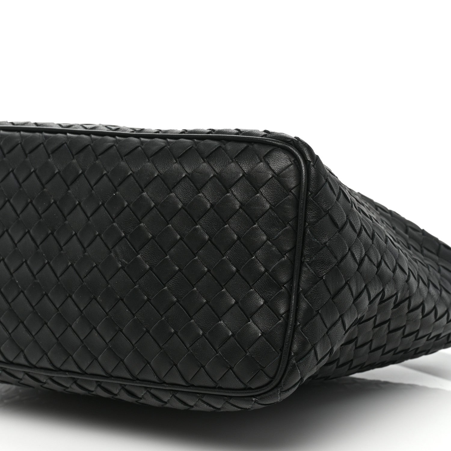 Bottega Veneta Nappa Intrecciato Small Shoulder Bag Black 8 of 8