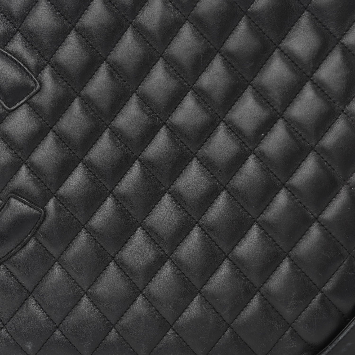 Chanel Calfskin Quilted Large Cambon Tote Black 14 of 14