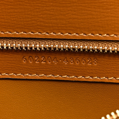Gucci Suede Shearling Horsebit 1955 Shoulder Bag Honey Beige Milk 7 of 10
