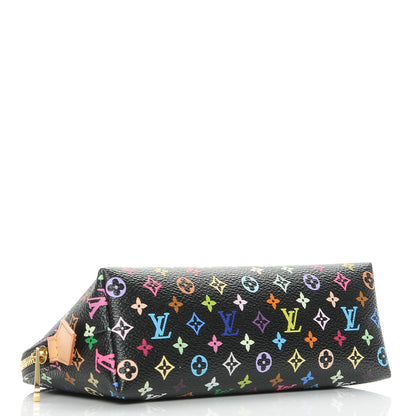 Louis Vuitton Monogram Multicolor Cosmetic Pouch Black Grenade 4 of 7