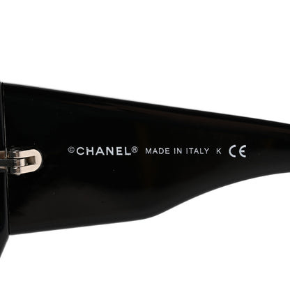 Chanel Mother of Pearl CC Sunglasses 5076-H Black 6 of 8