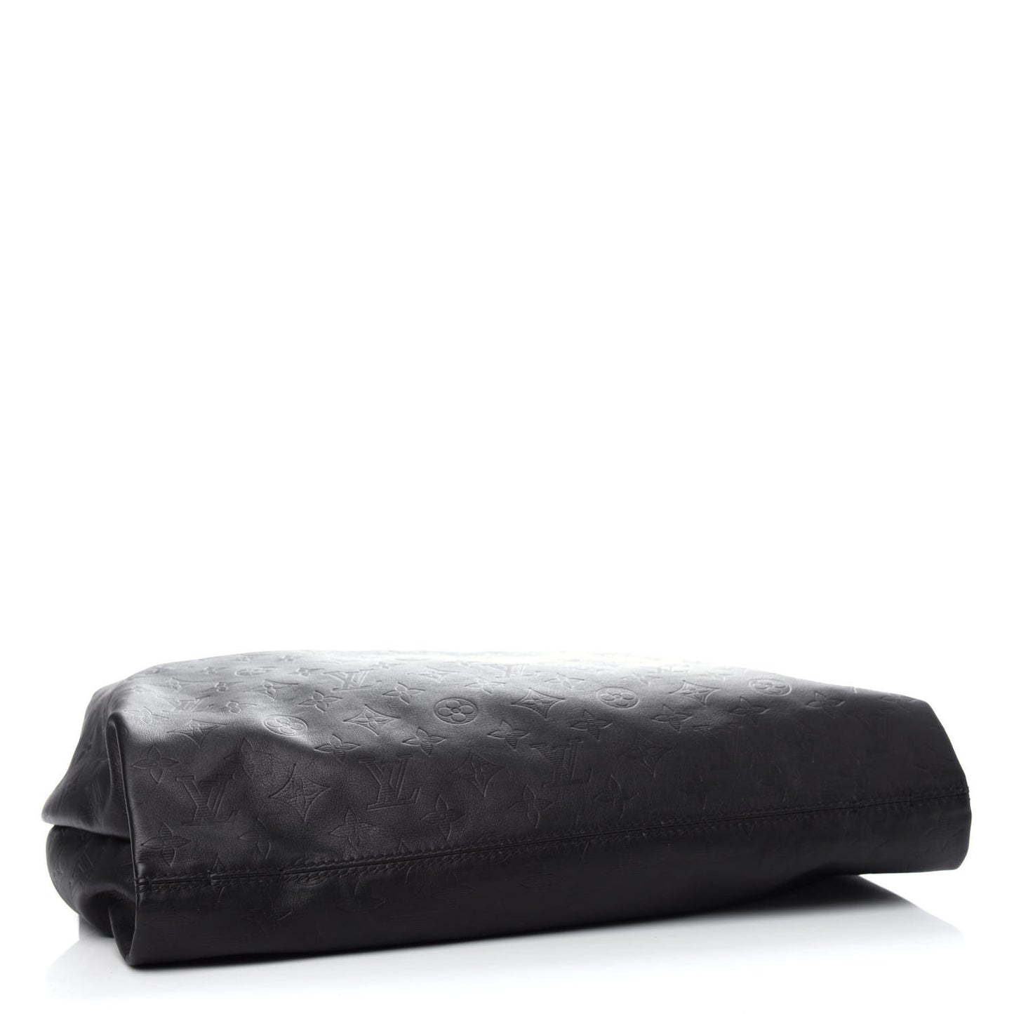 Calfskin Monogram Shadow Tote Black