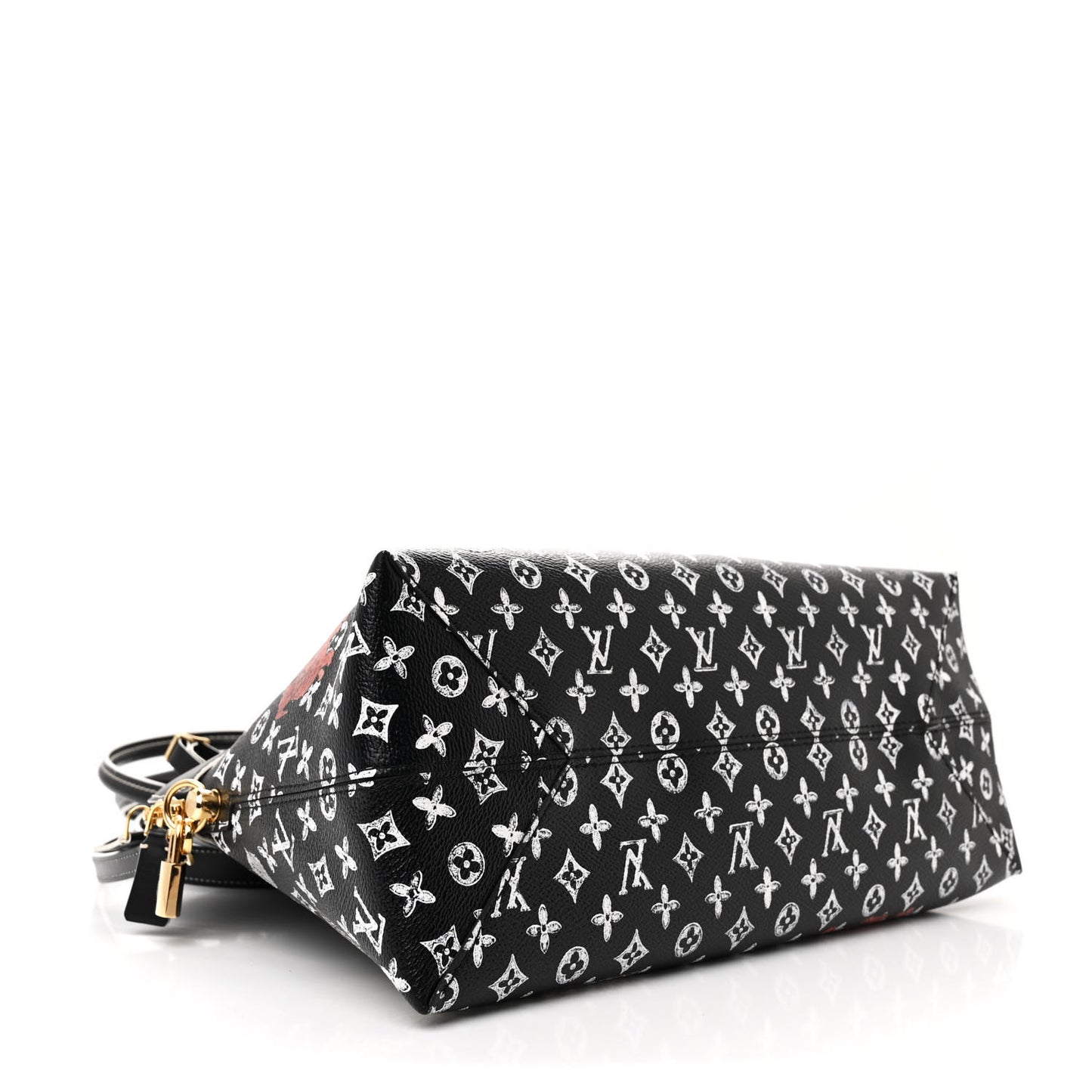 Calfskin Catogram Alma Souple MM Black