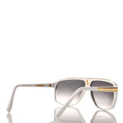 Louis Vuitton Evidence Sunglasses Z0351W White 4 of 9
