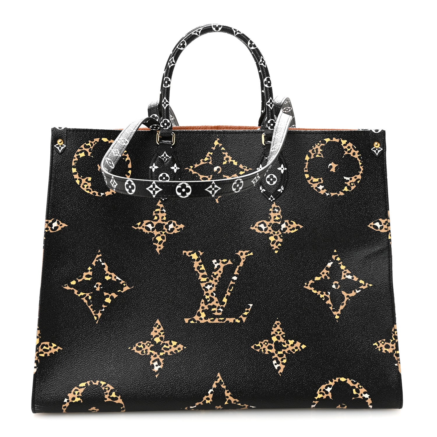 Louis Vuitton Monogram Giant Jungle Onthego GM Black 1 of 12