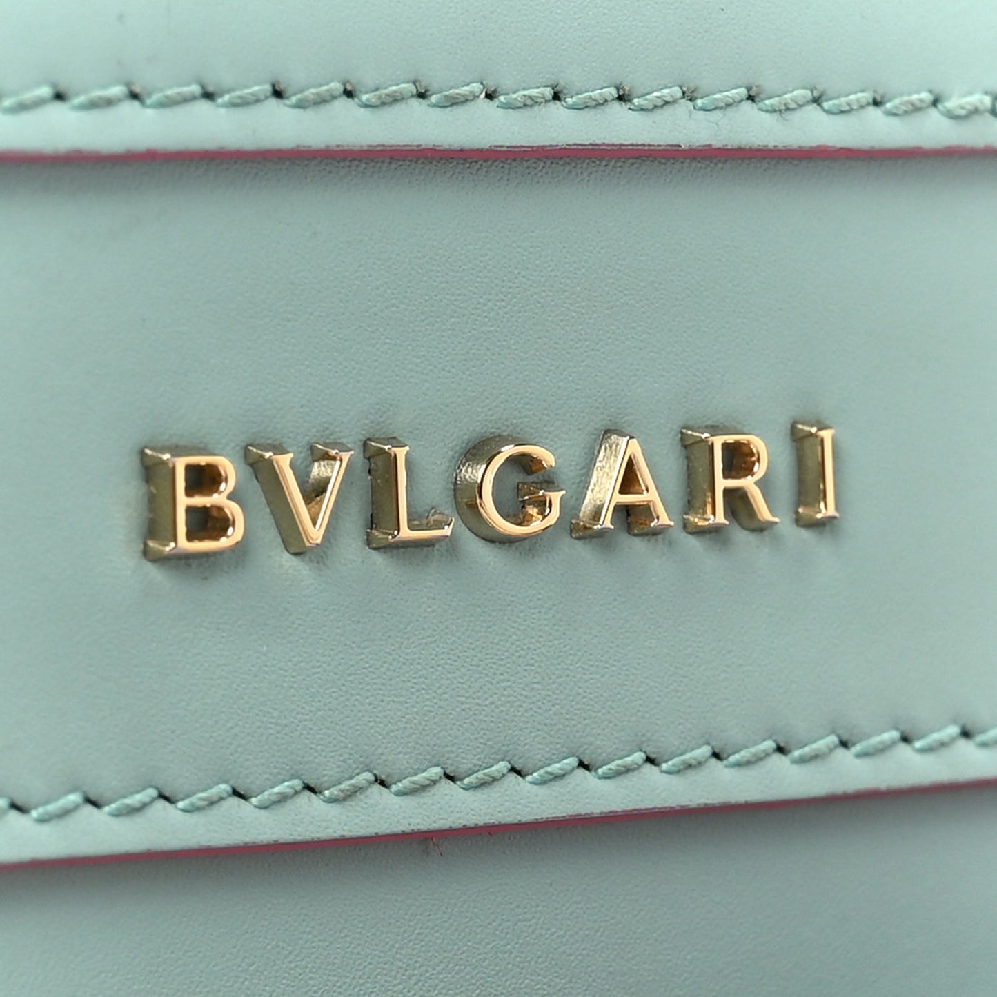 Calfskin Serpenti Forever Top Handle Blue Pink