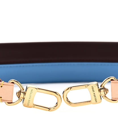 Louis Vuitton Calfskin Cluny MM Shoulder Strap Blue Glacial 3 of 4