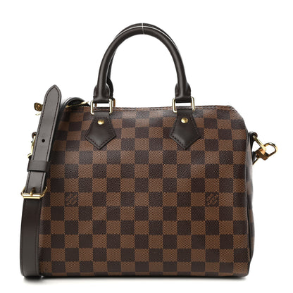 Louis Vuitton Damier Ebene Speedy Bandouliere 25 1 of 11