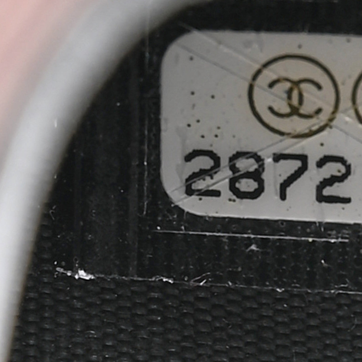 Lambskin Quilted Card Holder Black