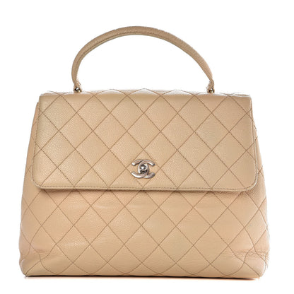 Chanel Caviar Quilted Jumbo Kelly Flap Beige Clair 1 of 19