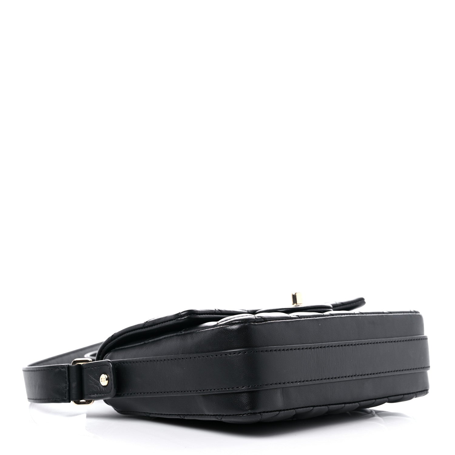 Chanel Calfskin Quilted Bolero De Chanel Flap Bag Black 4 of 14