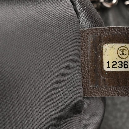Chanel Grained Calfskin Mademoiselle Lock Bijoux Chain Flap Grey 7 of 12