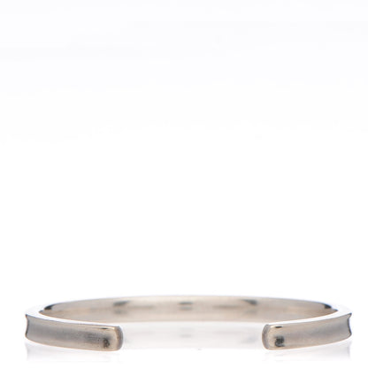 Tiffany Sterling Silver Narrow 1837 Cuff Bracelet 3 of 4