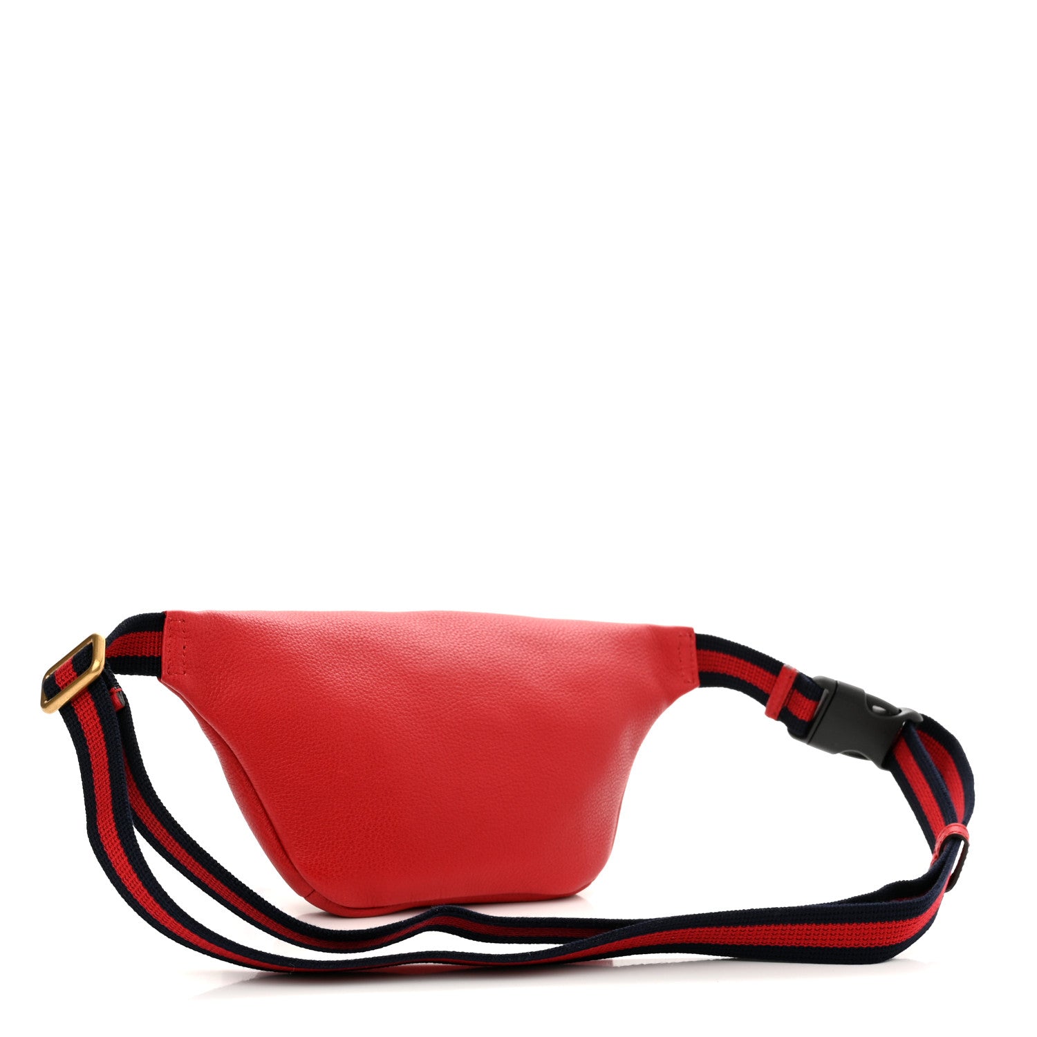 Gucci Grained Calfskin Small Logo Belt Bag Hibiscus Red 3 of 10