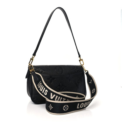 Louis Vuitton Empreinte Monogram Giant Diane Black 3 of 9
