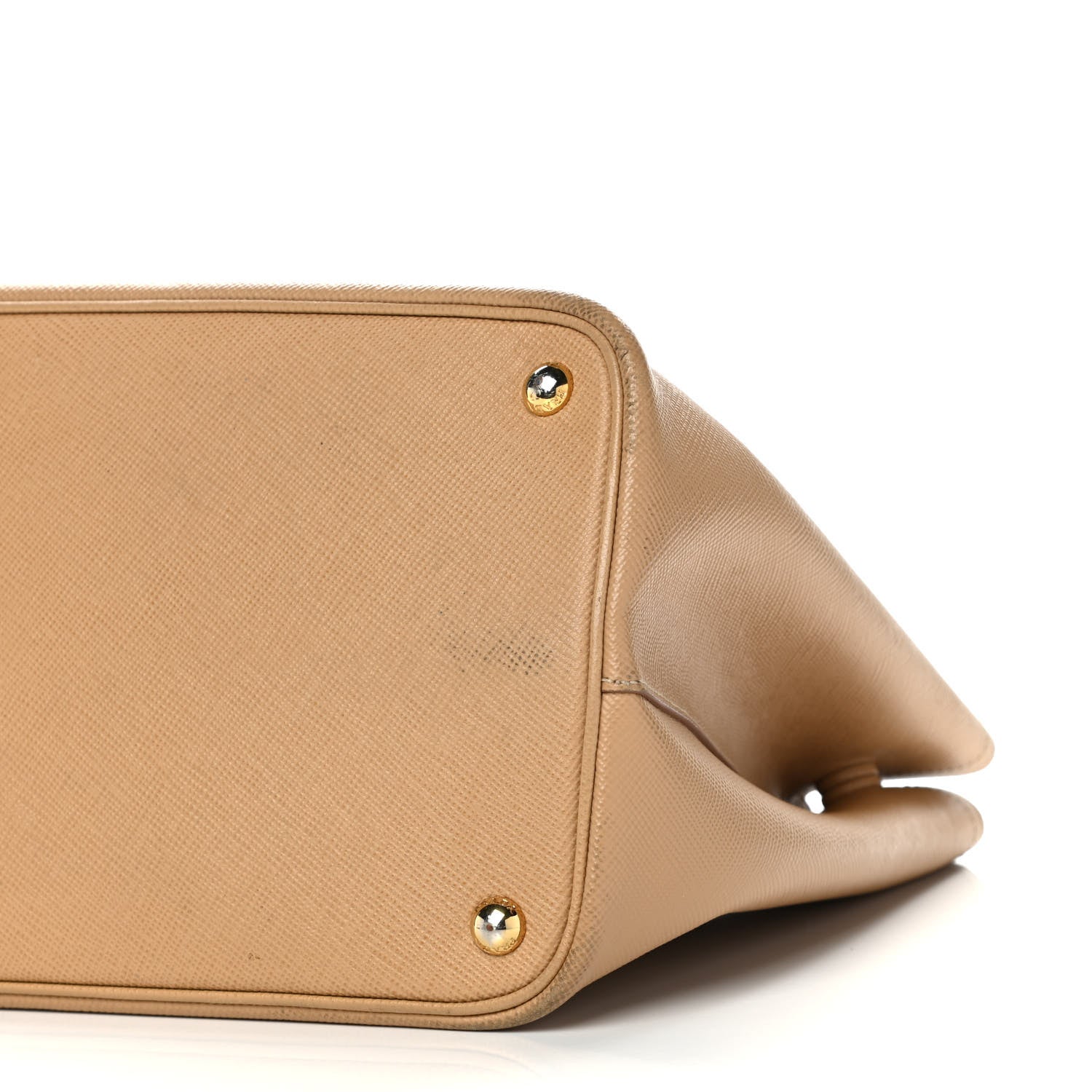 Prada Saffiano Cuir Medium Double Bag Noisette 12 of 16