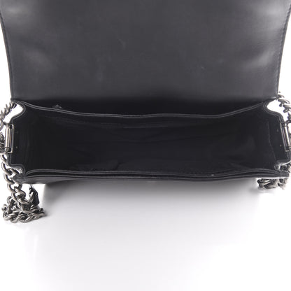 Chanel Calfskin Enchained Medium Boy Flap Black 4 of 12