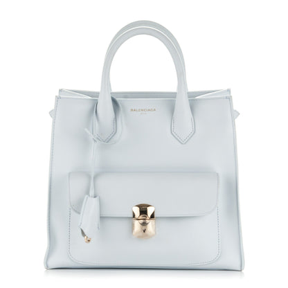 Balenciaga Calfskin Padlock Mini All Afternoon Bleu Cloud 1 of 7