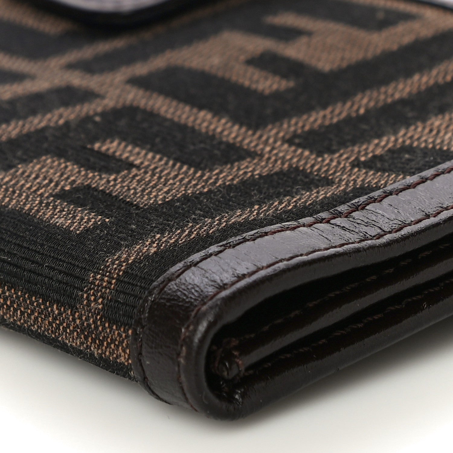 Fendi Zucca Continental Wallet Tobacco 9 of 14