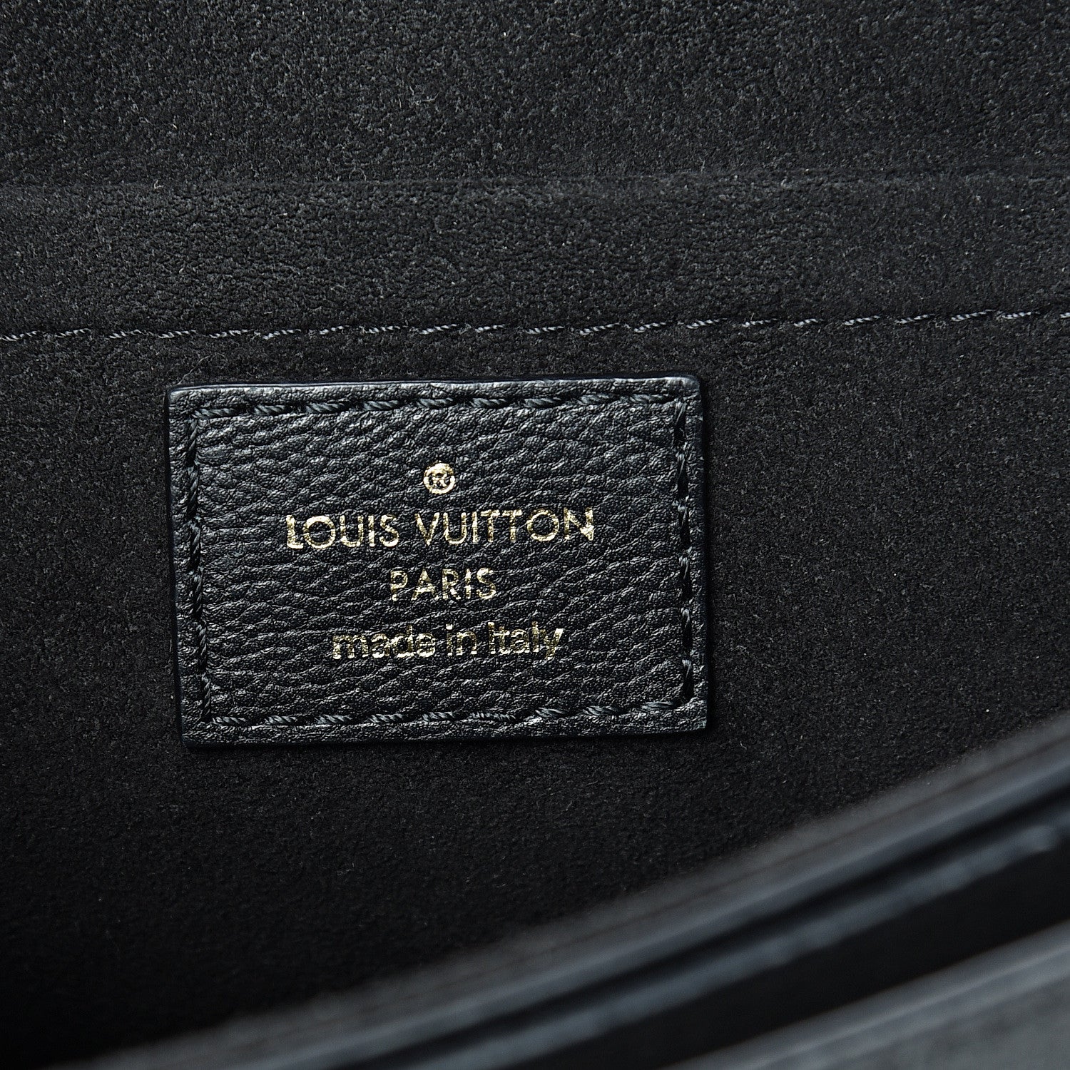 Louis Vuitton Calfskin Monogram Very Messenger Black 5 of 15