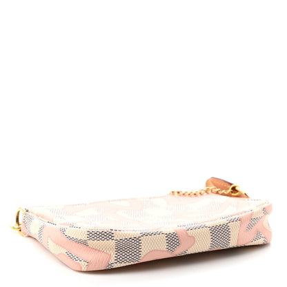 Louis Vuitton Damier Azur Tahitienne Mini Pochette Accessories 4 of 8