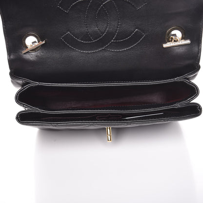 Chanel Lambskin Quilted Small Trendy CC Dual Handle Flap Bag Black 7 of 10