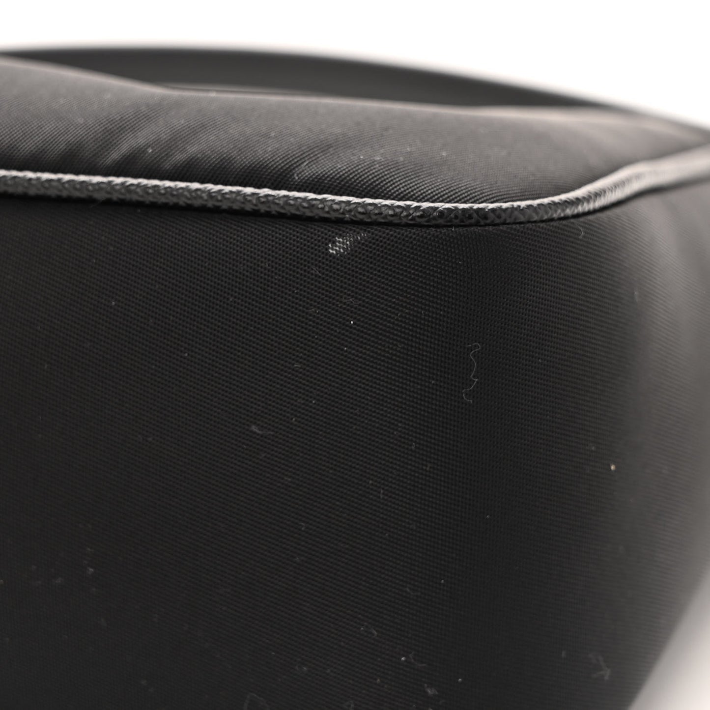 Tessuto Nylon Saffiano Mini Re-Edition 2005 Bag Black