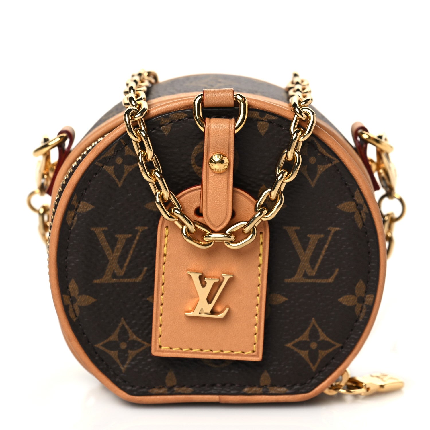 Louis Vuitton Monogram Boite Chapeau Necklace 1 of 10