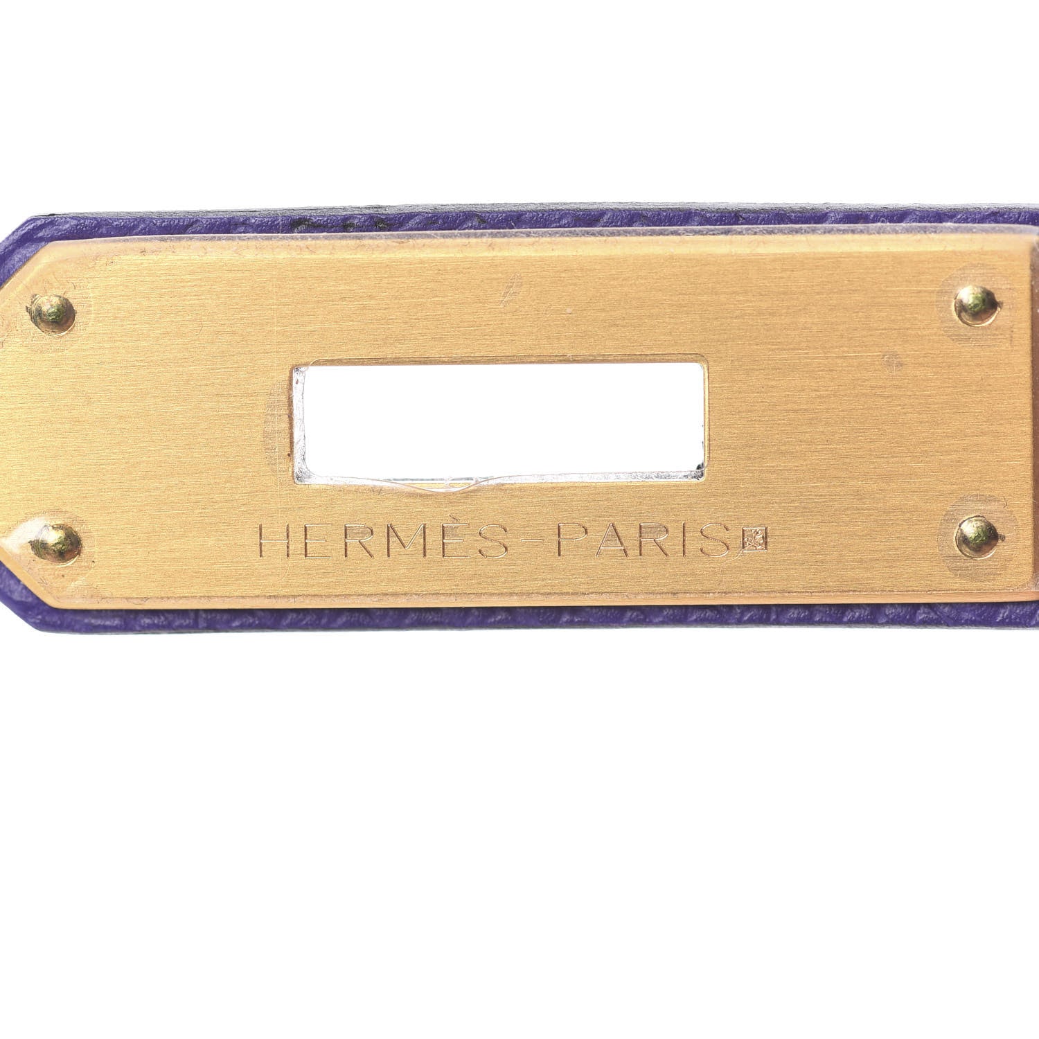 Hermes Epsom Horseshoe Birkin 30 Blue Encre Ultraviolet Rose Tyrien 24 of 35