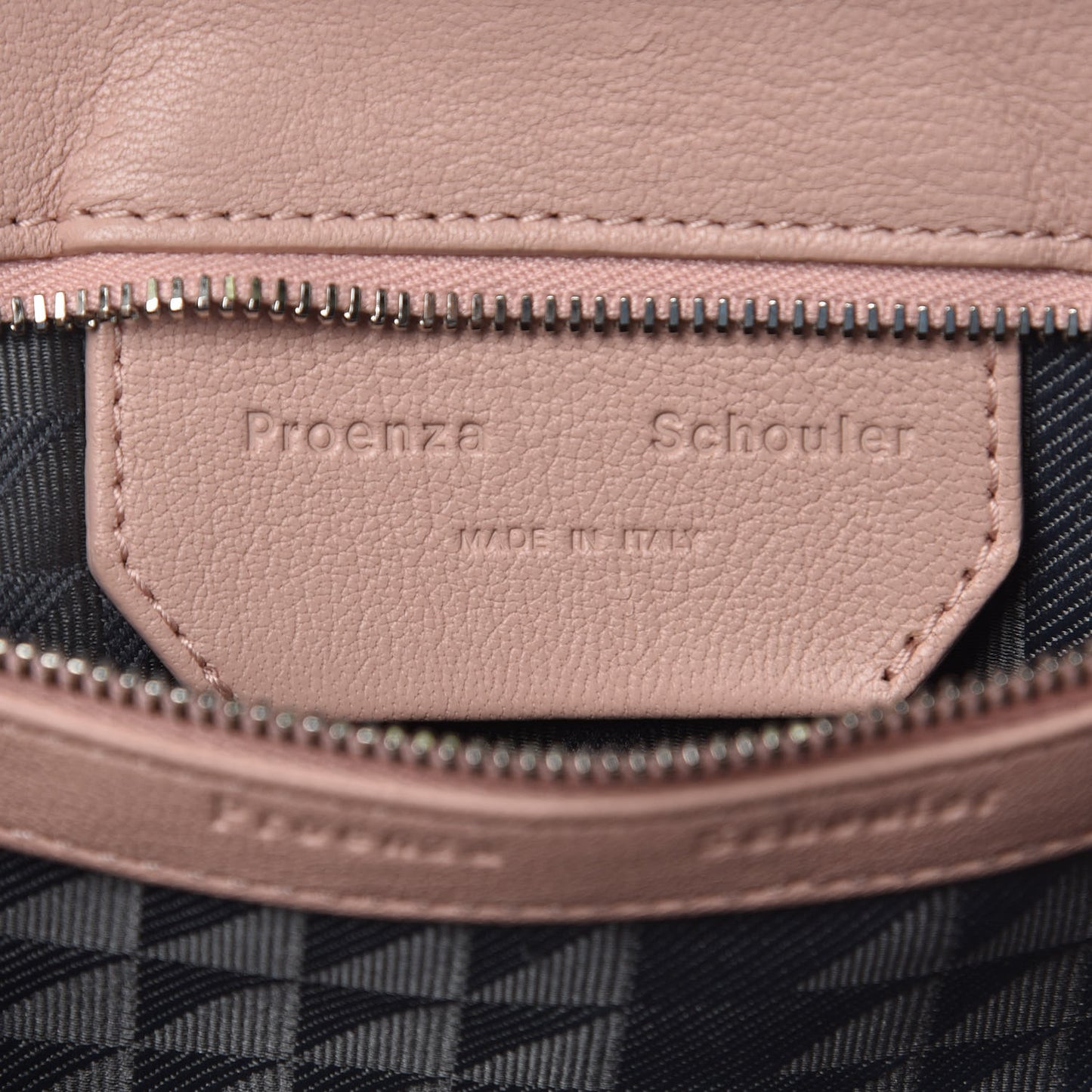 Lambskin Tiny PS1 Satchel Bare