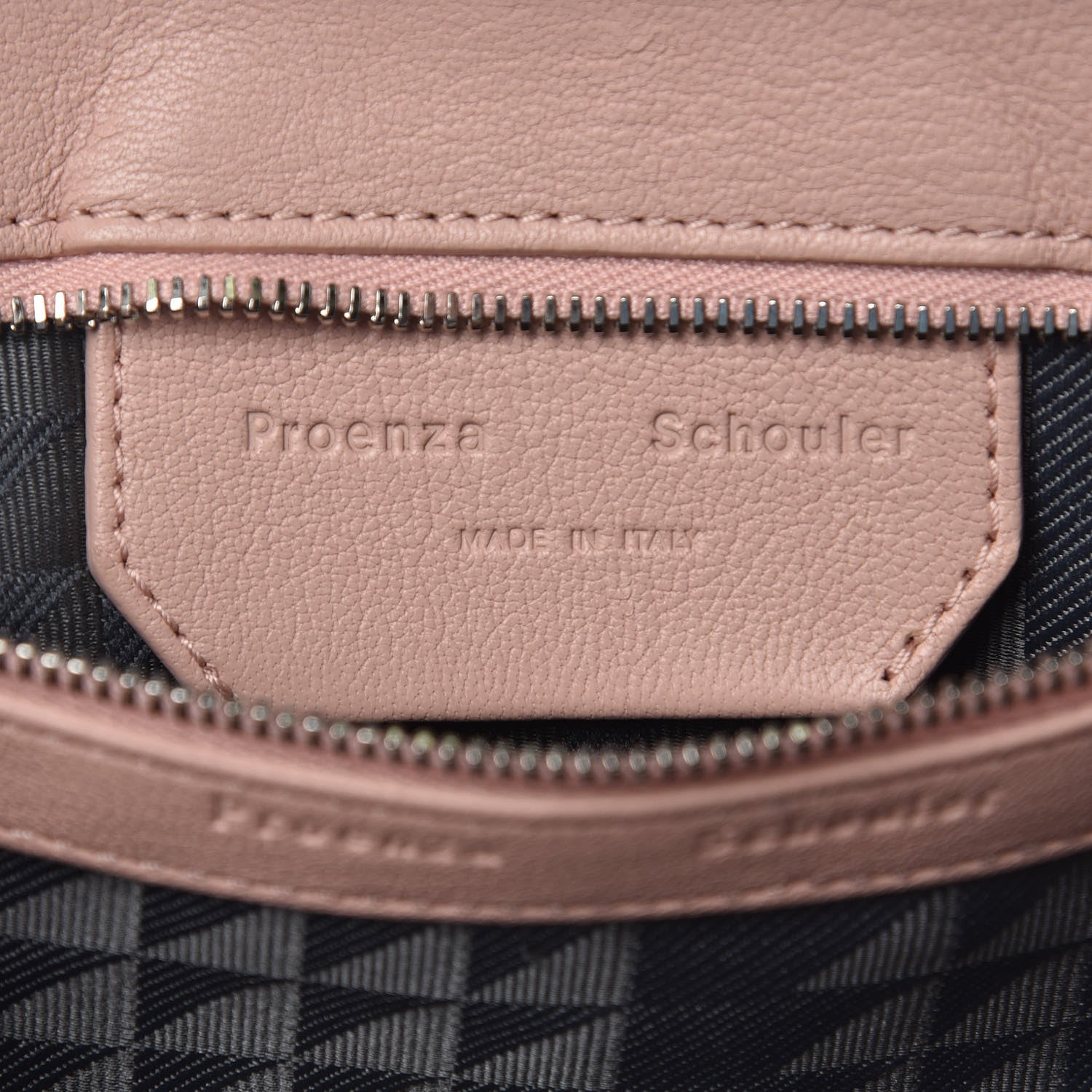 Proenza Schouler Lambskin Tiny PS1 Satchel Bare 5 of 12