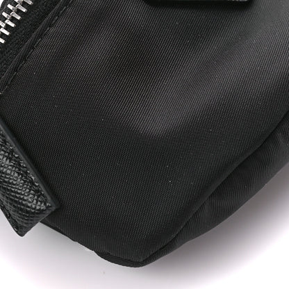 Prada Tessuto Nylon Wrist Pouch Black 8 of 10