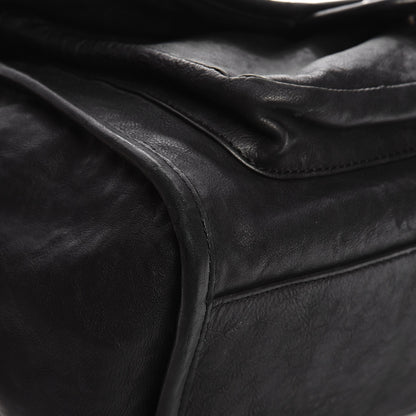 Chanel Calfskin Quilted Large Natural Beauty Flap Black 9 of 12
