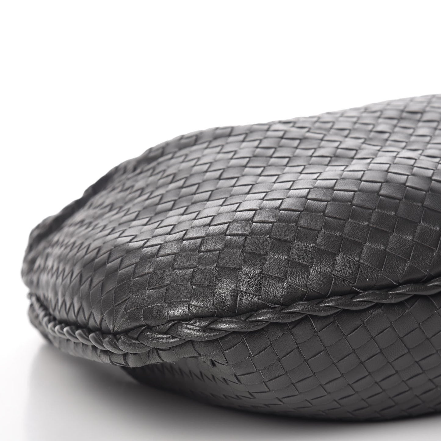 Nappa Intrecciato Large Veneta Hobo Ardoise