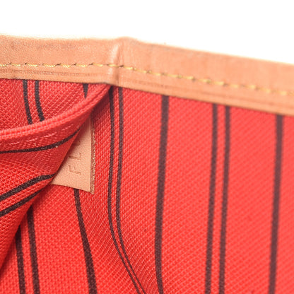 Louis Vuitton Monogram Jungle Dots Neo Neverfull MM Coquelicot Denim 7 of 8