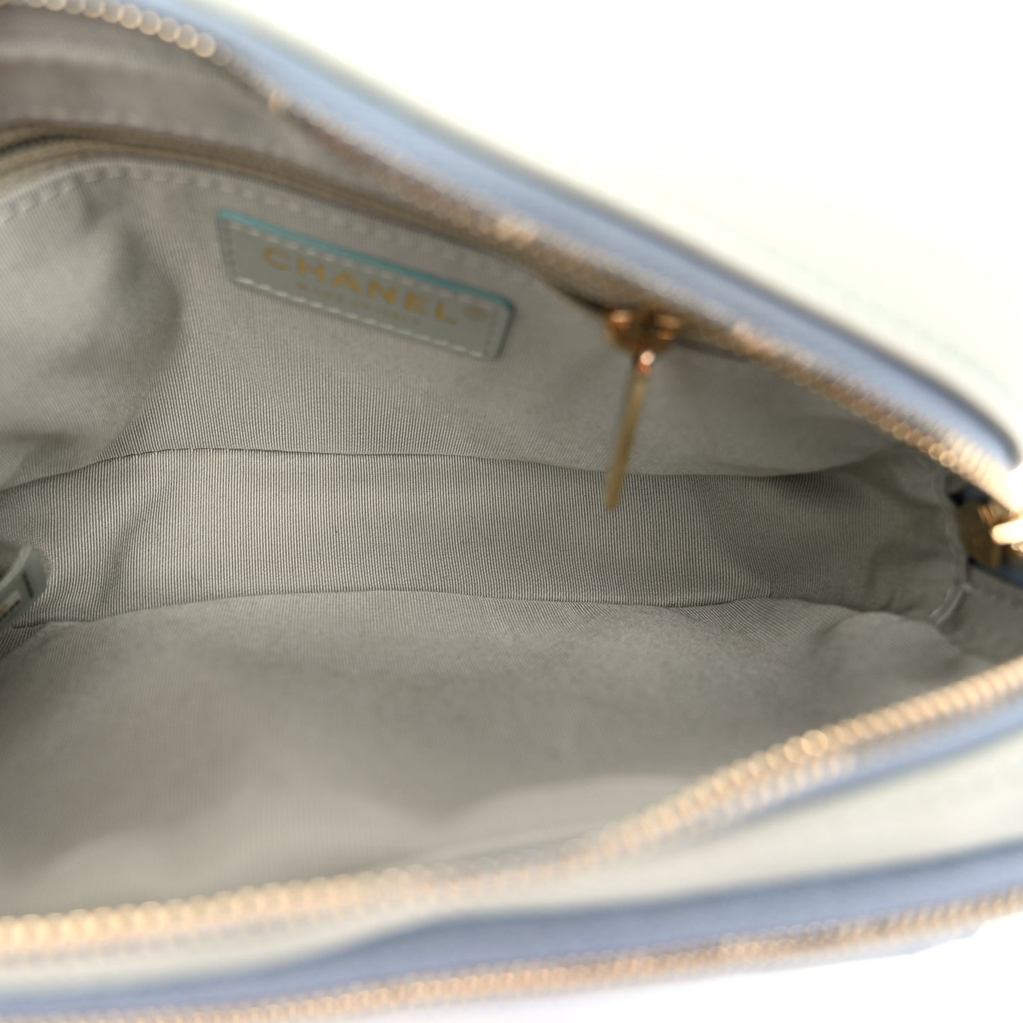 Goatskin Quilted Waist Bag Green Blue Pink