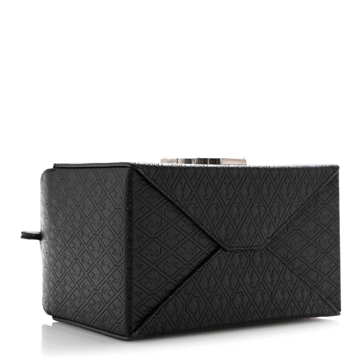 Calfskin Monogram Take Away Box Black