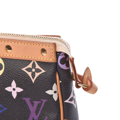 Louis Vuitton Monogram Multicolor Pochette Accessories Black 13 of 13