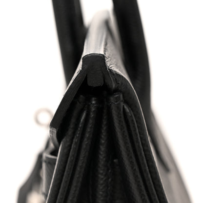 Hermes Epsom Birkin 30 Black 10 of 12