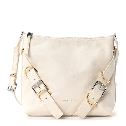 Givenchy Calfskin Small Voyou Bag Ivory 1 of 10