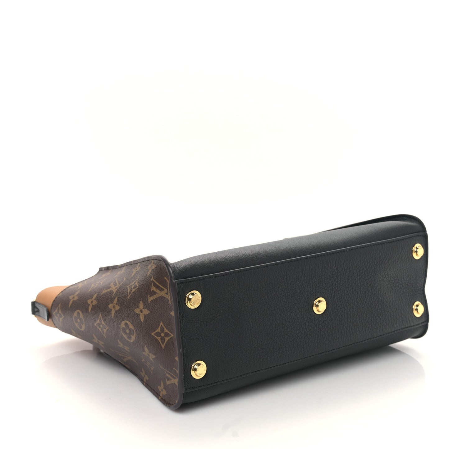 Calfskin Monogram On My Side Black