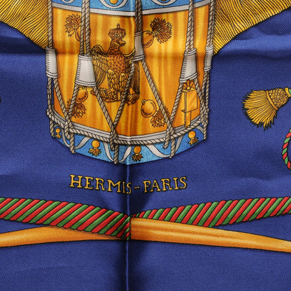 Hermes Silk Les Tambours Scarf 90 3 of 7