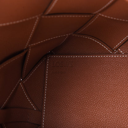 Loewe Soft Grained Calfskin Woven Basket Bag Tan 8 of 10