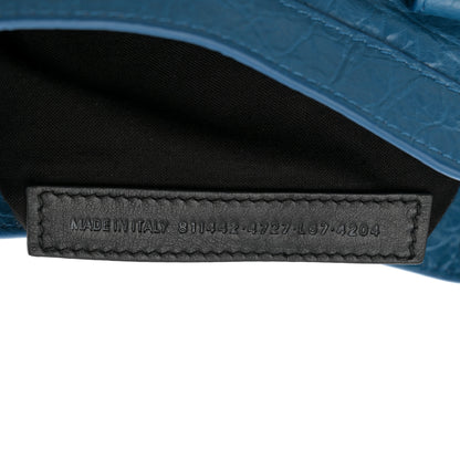 Balenciaga Agneau Arena Classic Hardware Small Le City Blue 7 of 11