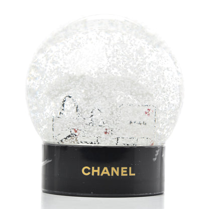 Chanel Glass CC Shopping Bag Snow Globe 2 of 4