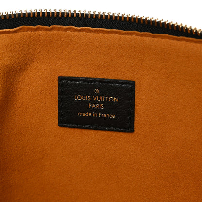Louis Vuitton Lambskin Embossed Monogram Coussin MM Black 7 of 9