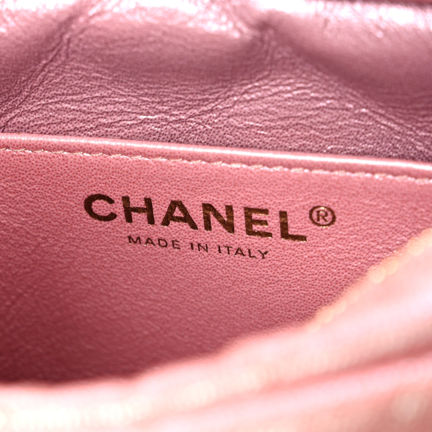 Chanel Iridescent Caviar Quilted Small Timeless Camera Case Pink 5 of 10