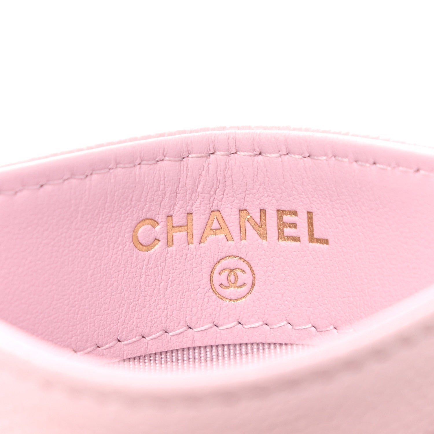 Chanel Caviar Quilted Card Holder Light Pink 6 of 8