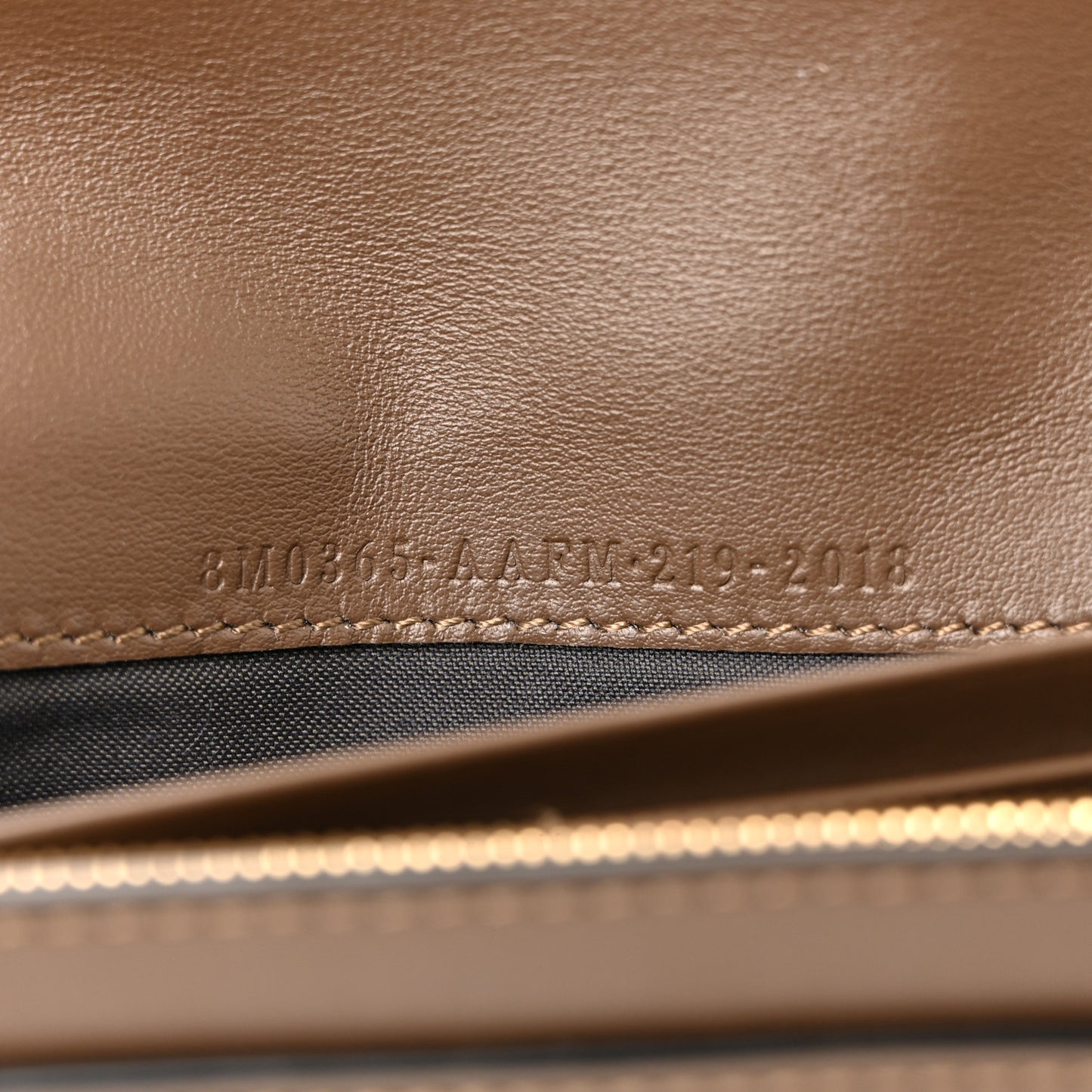 Vitello Soft F is Fendi Bi-Color FF 1974 Embossed Continental Envelope Wallet On Chain Maya Black