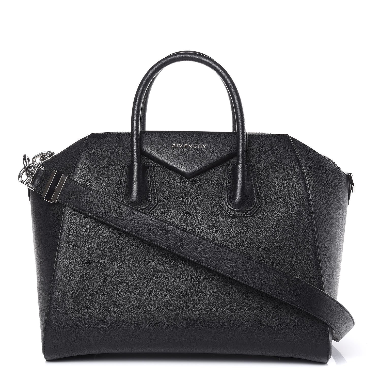 Givenchy Sugar Goatskin Medium Antigona Black 1 of 13